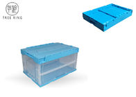 Transparante Plastic Vouwbare Container met Handvatten die Ruimte 600 - 320 maximaliseren