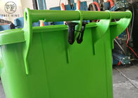 Rode/Groene Plastic Vuilnisbakken, de Bak van Wheelie van het 240 Literafval voor het Recycling van Document