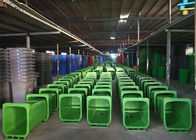 Rode/Groene Plastic Vuilnisbakken, de Bak van Wheelie van het 240 Literafval voor het Recycling van Document