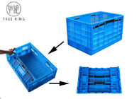 Vierkant Opvouwbaar Plastic Krat, Vouwbare Plastic Opslagbakken 600 * 400 * 340 Mm