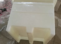 Plastic de Bakken Bulkcontainers van Combo van de Afgietsel Enige Muur Poly met Roterende de Ingang van de 2 Manierensteunbalk