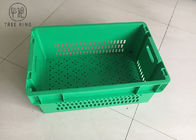 58ltr groene Vierkante Plastic Plantaardige Containers 600 X400 X Geventileerde 300