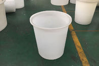 Cilindrische de Holdings Open Plastic Tanks van het Polyethyleenvoedsel met Dekking voor zich Bier Opslag en het Mengen