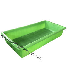De groene Kleur Aquaponic kweekt Bed met het Betekenen de Systemen van Greenhousr Aquaponic