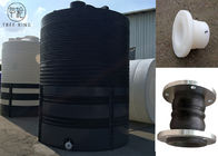 Cylindrische aangepaste Roto-vormtanks Wit / Zwart Plastic wateropslagtanks PT20,000L
