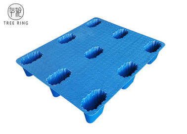 De Op zwaar werk berekende Industriële Plastic Pallets van pp op Wielen met Negen Been BM-P1210 Norm