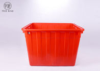 Grote Stevige het Nestelen Plastic Bakken, Rood/Blauw Plastic Opslagcontainers Recycling