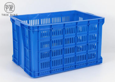 Grote Op zwaar werk berekende Plastic Kratten voor Vruchten en Groenten 705 * 480 * 405 Mm C700