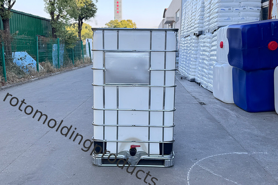 1500 liter Ibc Intermediate Bulk Containers 1200*1100*1165mm voor opslag en transport van chemische stoffen