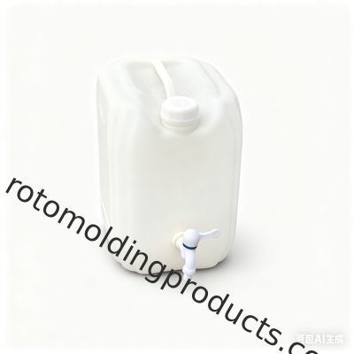 Ingegoten handvat 15 liter plastic jerrycan voor eenvoudige hantering en duurzame opslag van water