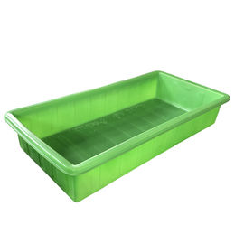 De groene Kleur Aquaponic kweekt Bed met het Betekenen de Systemen van Greenhousr Aquaponic