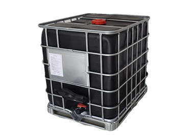 Zwarte Plastic de Tankcontainer van Totalisatoribc 275 Gallon met de V.N. Goedgekeurde van de Staalpallet