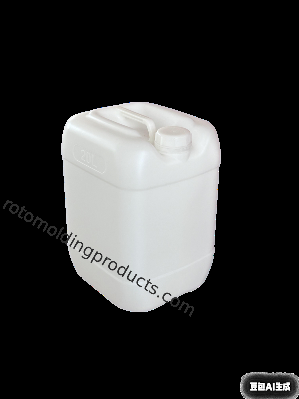 Ergonomische Handgreep Poly Box Truck Gemaakt met Rotatiegiettechniek en Roestvrijstalen Basis