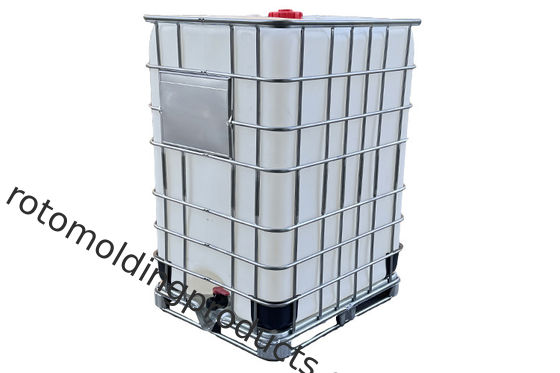 1500 liter Ibc Intermediate Bulk Containers 1200*1100*1165mm voor opslag en transport van chemische stoffen