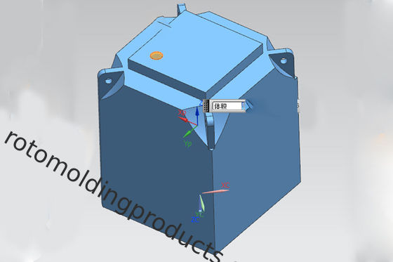 Gepersonaliseerde rotomolding PE-watergevulde ballastblokken zonder stabilisatie voor het beveiligen van tijdelijke omheining