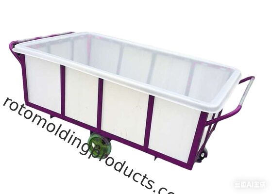 High Volume Poly Box Truck met een capaciteit van 1000 liter
