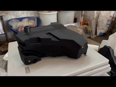 Plastic brandstoftank